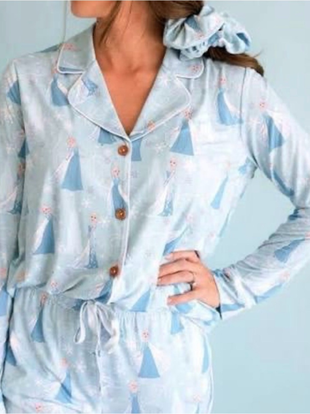 Posh Peanut Disney Frozen Elsa Luxe Women’s Pajamas